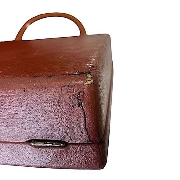 Vintage Lowe Poker Chips & Cards Set in Leather Case - Picture 13 of 16